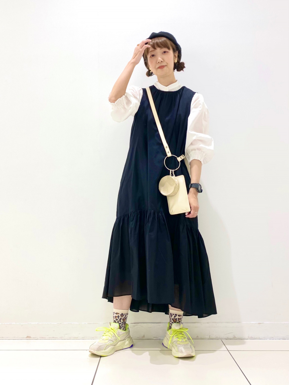 JW Anderson ノースリーブワンピース　ネイビー　名作 JW Anderson ノースリーブワンピース ネイビー 名作 【公式通販】