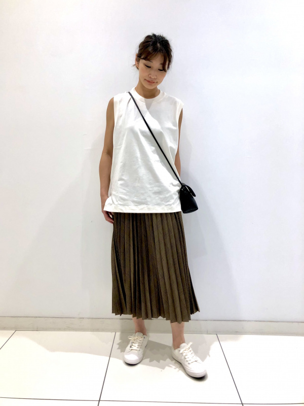 Mame Kurogouchi AIRism Cotton Oversized Sleeveless T-Shirt | UNIQLO US