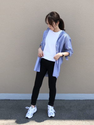 ユニクロ公式 | スムースコットンラウンドヘムロングT（半袖）