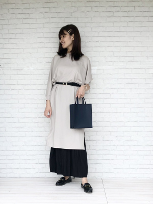 シャルさん専用 ユニクロ公式 | ワッシャーサテンスカートパンツ（丈標準45cm～49㎝）