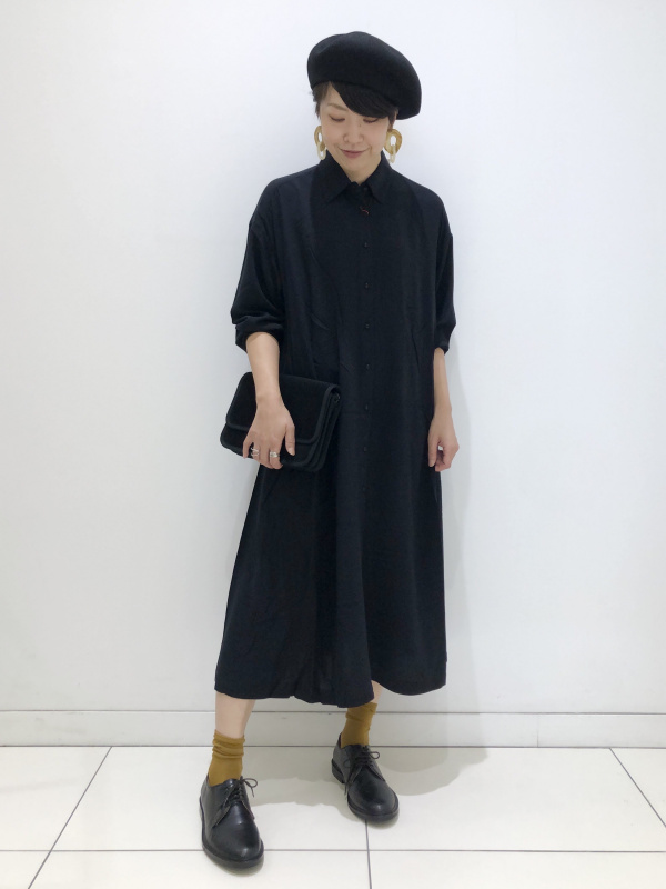 ⭐︎ご確認用⭐︎ 女裝嫘縈襯衫式洋裝(長袖) 的StyleHint 網友穿搭靈感| UQ 搜尋