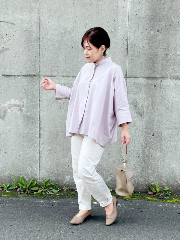 UNIQLO＋Jスーピマコットンドルマンスリーブシャツを買いました