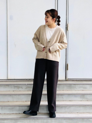 ⭐︎新品⭐︎正規品アパルトモンSilk CTN 2WayVネック カーディガン ⭐︎新品⭐︎正規品アパルトモンSilk CTN 2WayVネック カーディガン