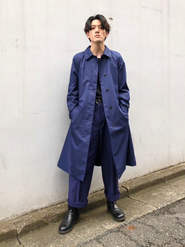 UNIQLO × INES soutien collar coat