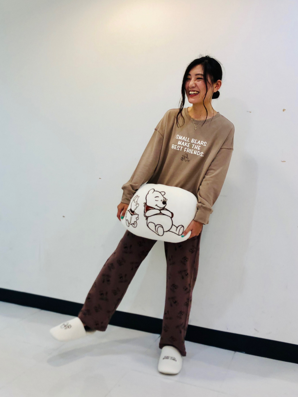 くまのプーさんコレクション ラウンジセット（長袖）、くまの