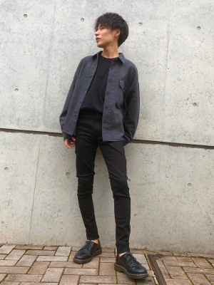 ユニクロ公式 | ヘビーフランネルクロップドシャツジャケット（長袖）