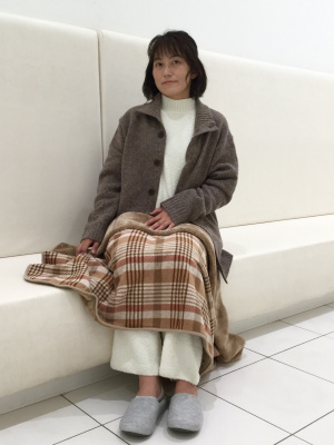 ユニクロ公式 | フリースリバーシブルブランケット(男女兼用)