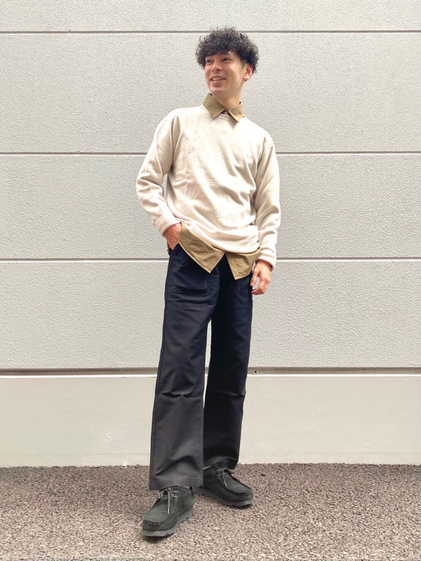 フラワーオブライフ 【ユニクロ】ニット ピュアウール UNIQLO