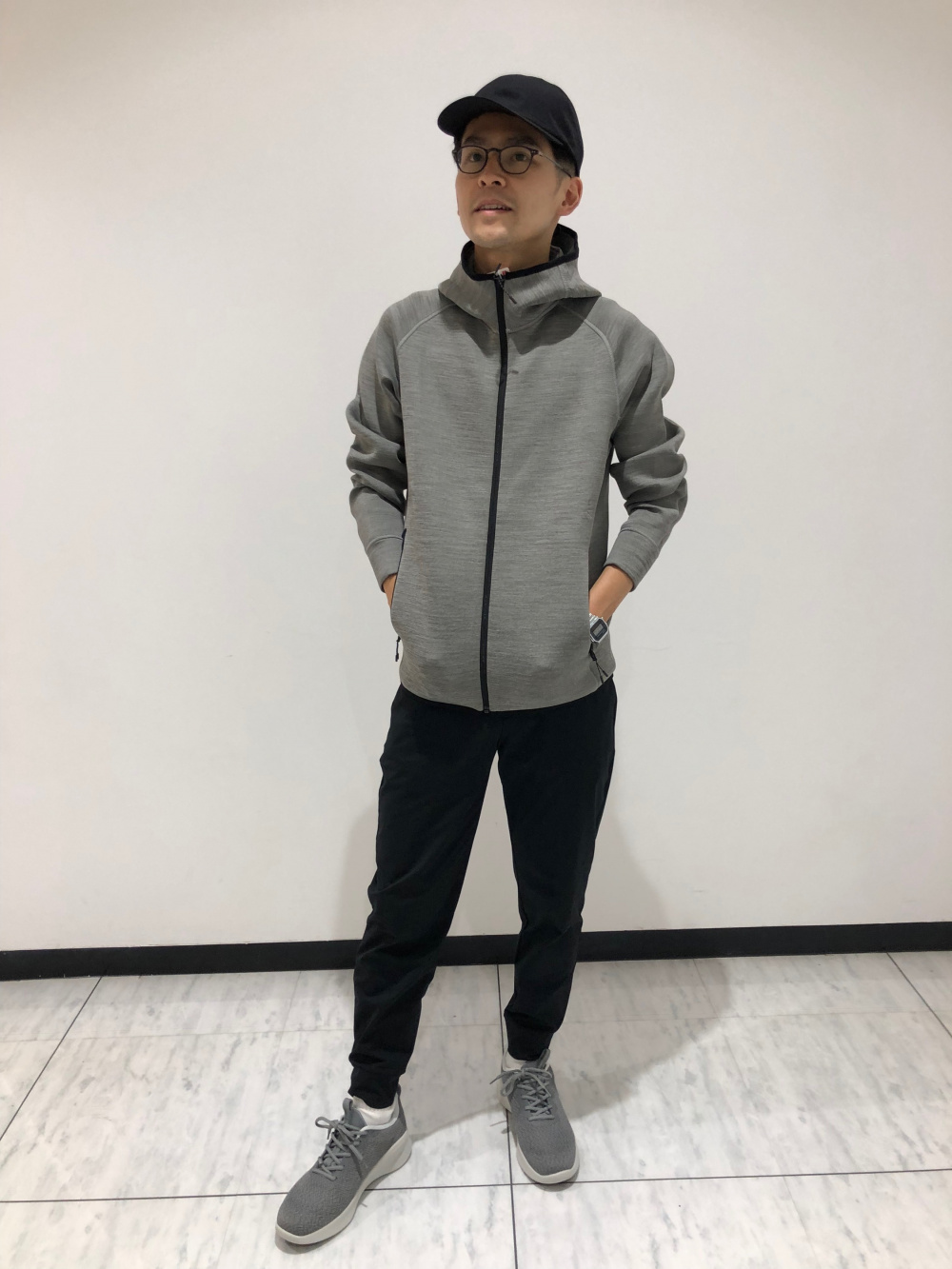 【新品・未使用・タグ付き】UNIQLO ドライスウェットフルジップパーカージルサンダー