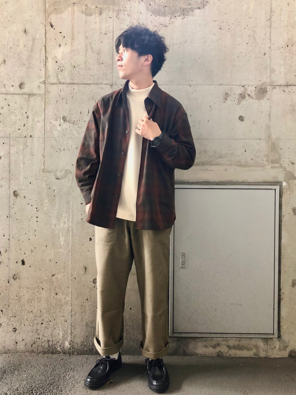 UNIQLO U 2021AW ワイドフィットワークパンツ 79cm ブラック