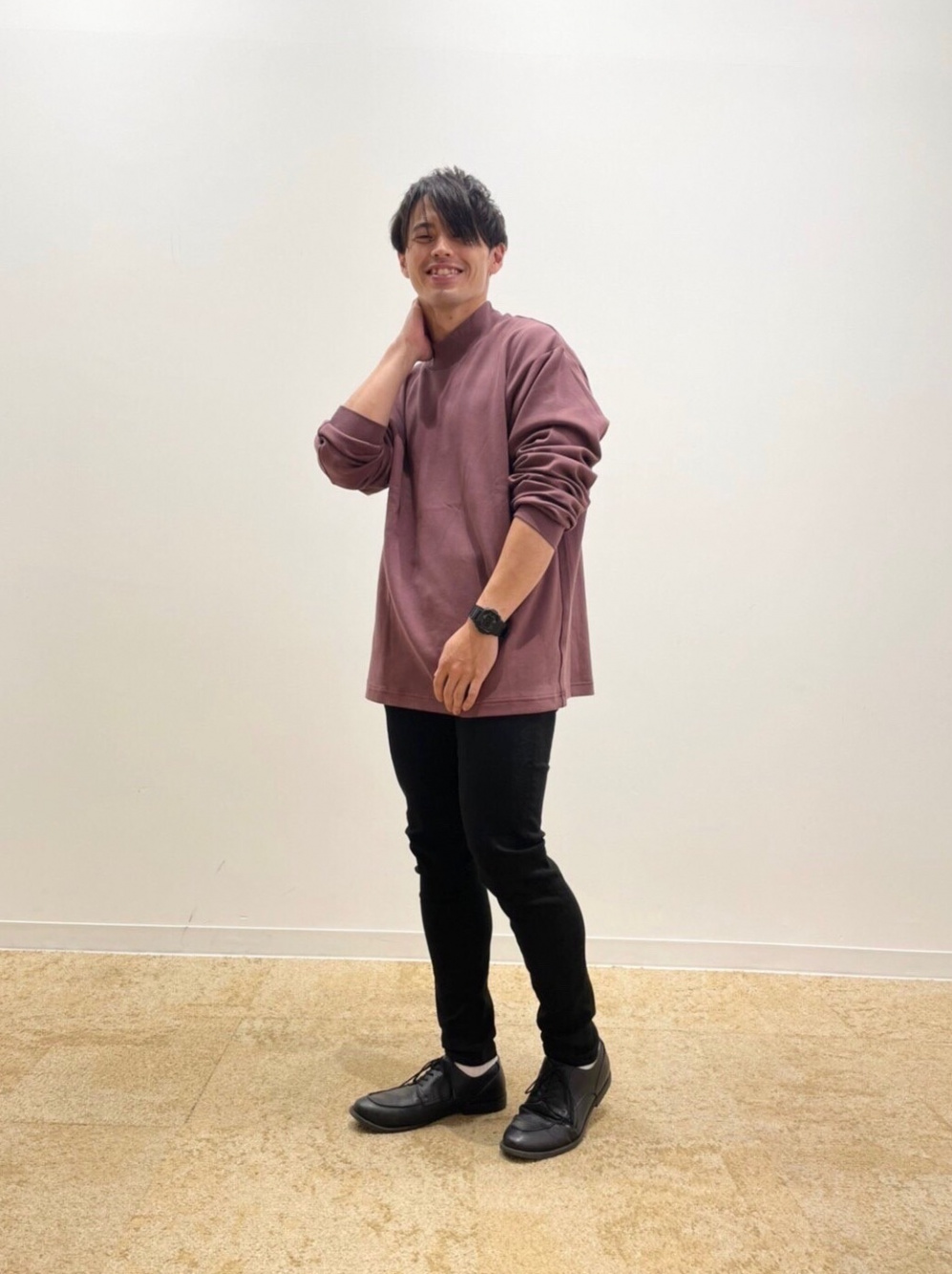 ユニクロ コーデュロイオーバーサイズワークシャツ（長袖） Sサイズ ブラウン UNIQLO - ユニクロ コーデュロイオーバーサイズワークシャツ（長袖） S