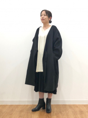 theory ユニクロ 3Dエクストラファインメリノ チュニック UNIQLO - 【新品未使用】ユニクロセオリー3Dエクストラファイン