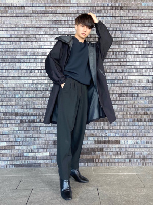 ユニクロ×theory ブロックテックコート ユニセックスSサイズ 美