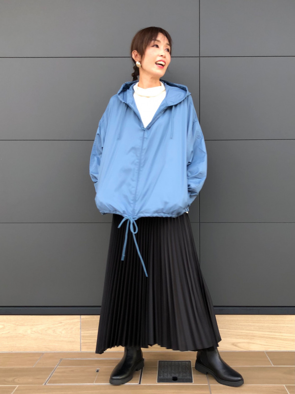 Theory - theory×UNIQLO ポケッタブル　オーバーサイズパーカ　Mサイズ 公式スタイリング | ユニクロ公式