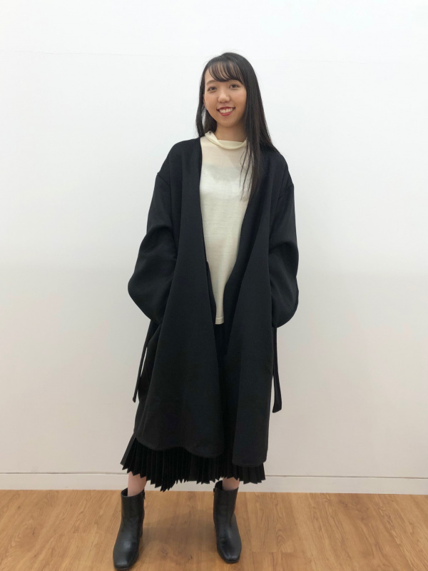 ユニクロ theory ウールブレンドコート XS 黒 アウター