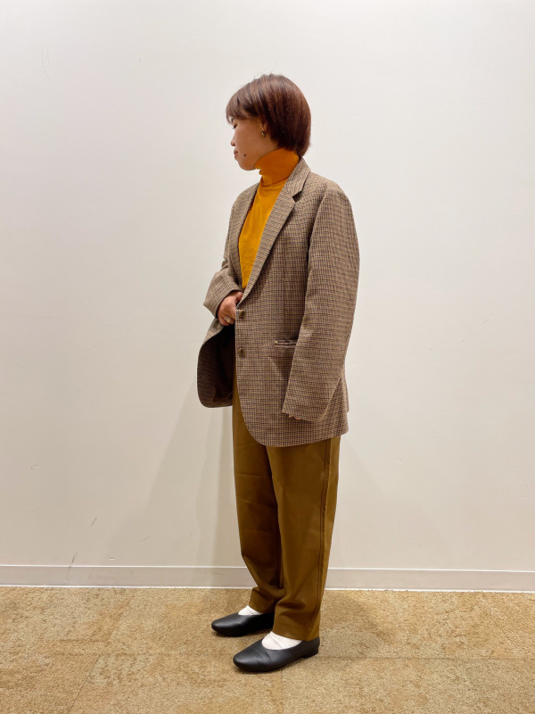 ユニクロ公式 フランネルイージーワイドフィットパンツ UNIQLO U 21AW フランネルイージーワイドフィットパンツ