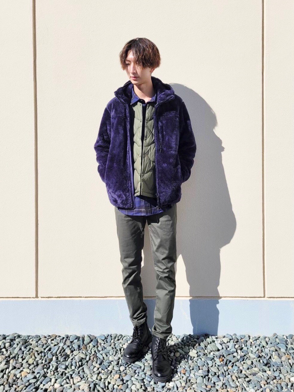 ウルトラライトダウンジャケット 3dカット ウルトラストレッチスキニーフィットカラージーンズ 丈標準76 79cm の着用コーディネート ユニクロ