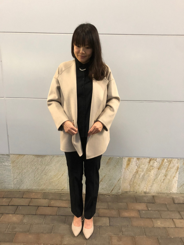 スマートスリムストレートパンツ（2WAYストレッチ・丈標準70～72cm