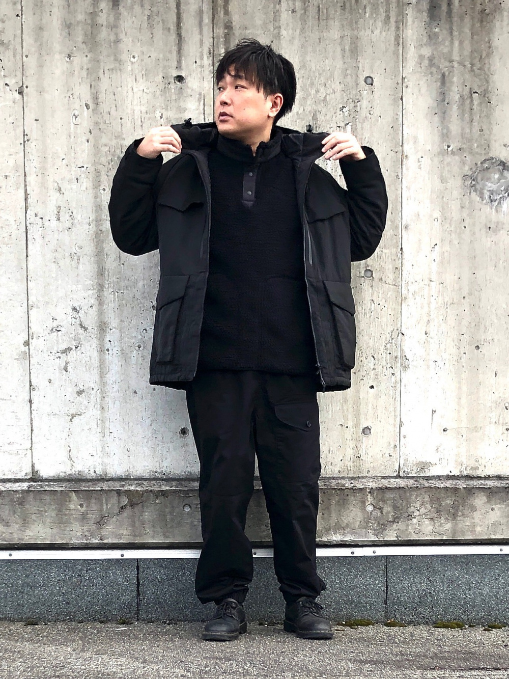 極美品 UNIQLO ユニクロ +j ハイブリッドダウン オーバーサイズ