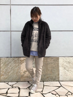 ユニクロ公式 | ストレッチフリースパンツ（丈標準64～66cm）