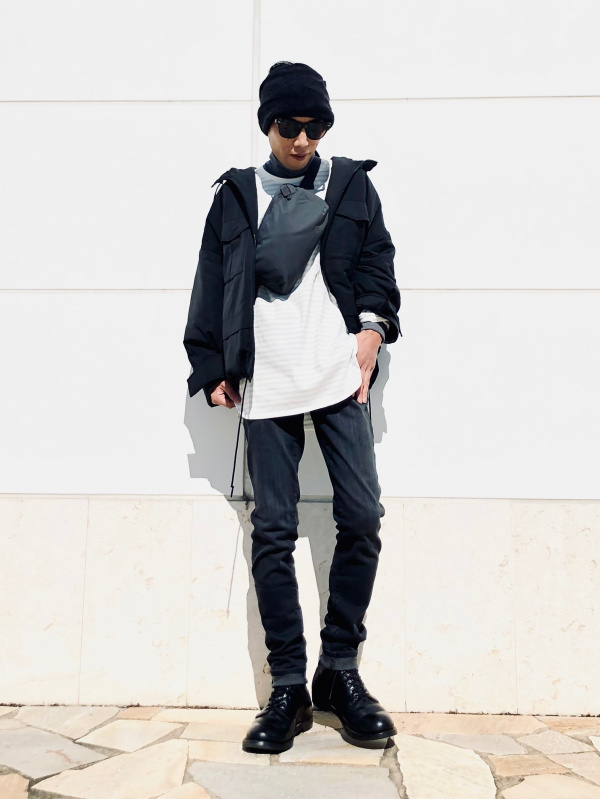 ヒートテックネックゲイター（メンズ）の着用コーディネート一覧