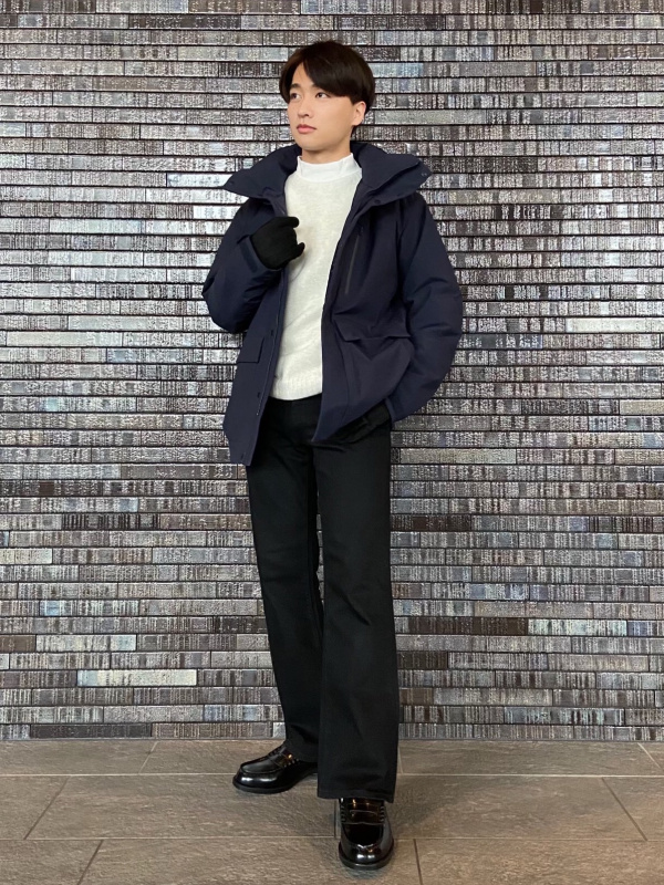 ワープ : ワープ会社案内 ヒートテックスウェードタッチグローブ（メンズ）の着用コーディネート