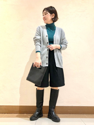 ユニクロ公式 | プレミアムラムVネックカーディガン（長袖）