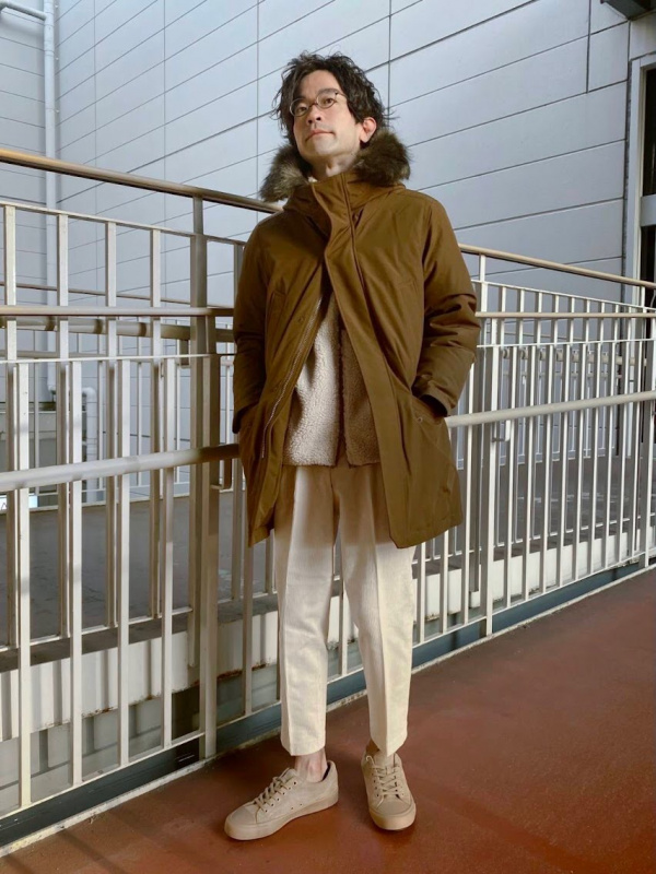 ユニクロ最強ダウン　ハイブリッドダウンウルトラウォームロングコート　着画アリ ユニクロ最強ダウン ハイブリッドダウンウルトラウォームロングコート