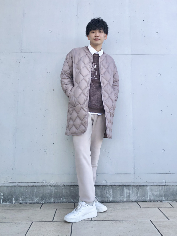 ピーナッツ ホリデー フリースセット（長袖）（レディース）の着用