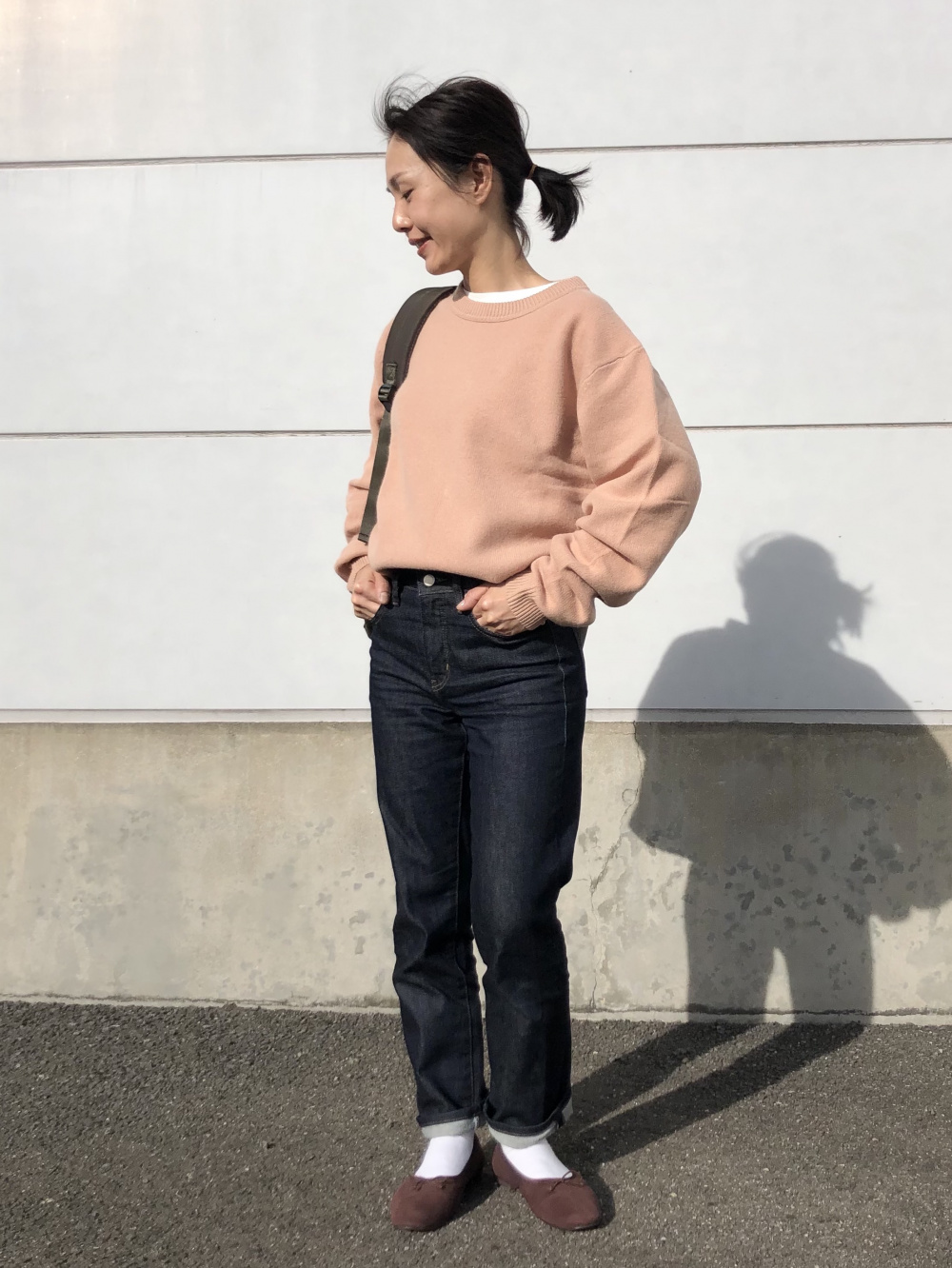 ブランド激安セール会場UNIQLO ユニクロ プレミアムラムクロップド