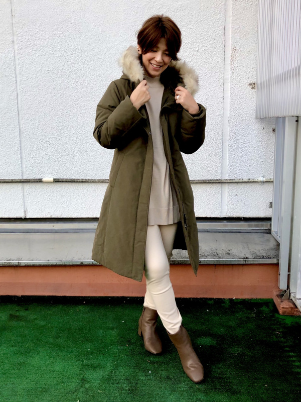 ウルトラウォームハイブリッドダウンロングコート（レディース