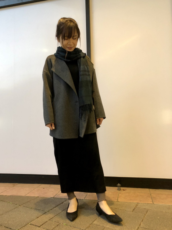 3Dエクストラファインメリノリブワンピース（長袖・標準丈・110.5