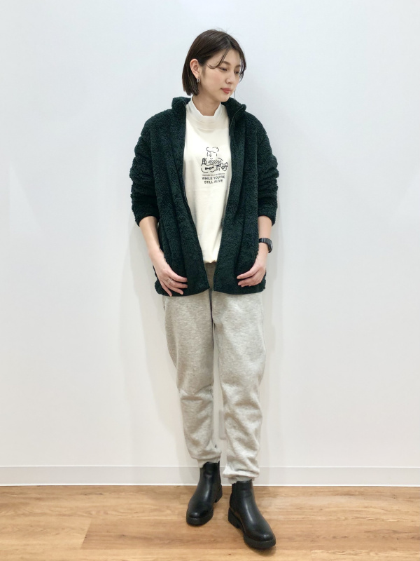 ユニクロ公式 ヒートテックボアスウェットパンツ 丈標準70 76cm