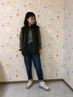 ユニクロ公式 | ボーダークルーネックTシャツ（長袖）