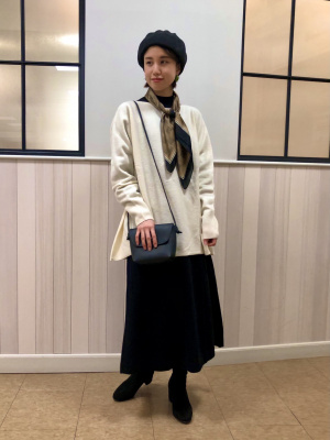Oggi掲載‼️UNIQLO +J メリノブレンドAラインワンピース XS