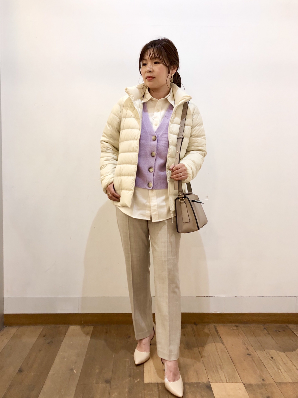 スマートアンクルパンツ（グレンチェック・2WAYストレッチ・スリム