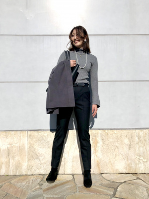 汚れなし ユニクロ公式 | ヒートテックスマートスリムストレートパンツ（2WAY