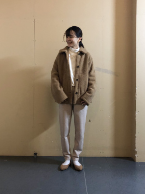 ユニクロ公式 | ヒートテックフリースモックネックTシャツ（長袖）