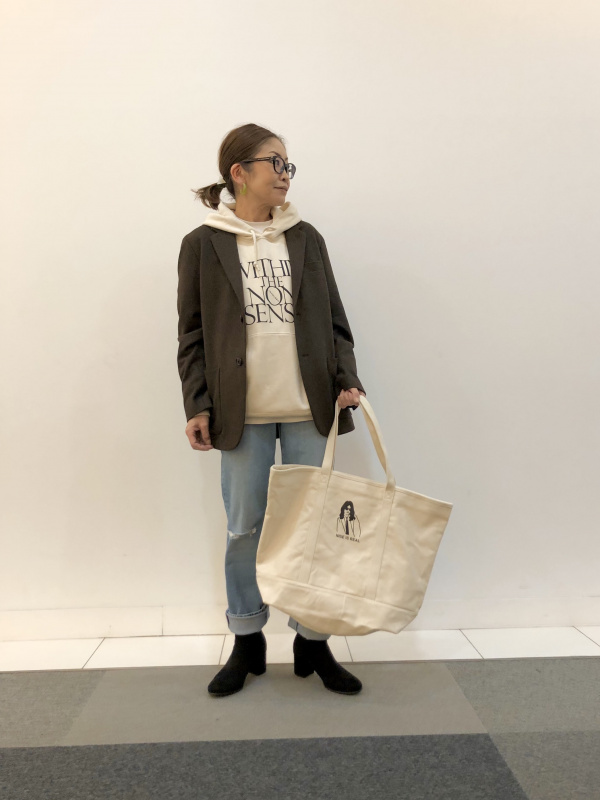 UNIQLO コンフォートジャケット（チドリ）とスマートアンクル