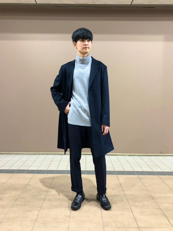 UNIQLO カシミヤ チェスターコート - 通販 - pinehotel.info