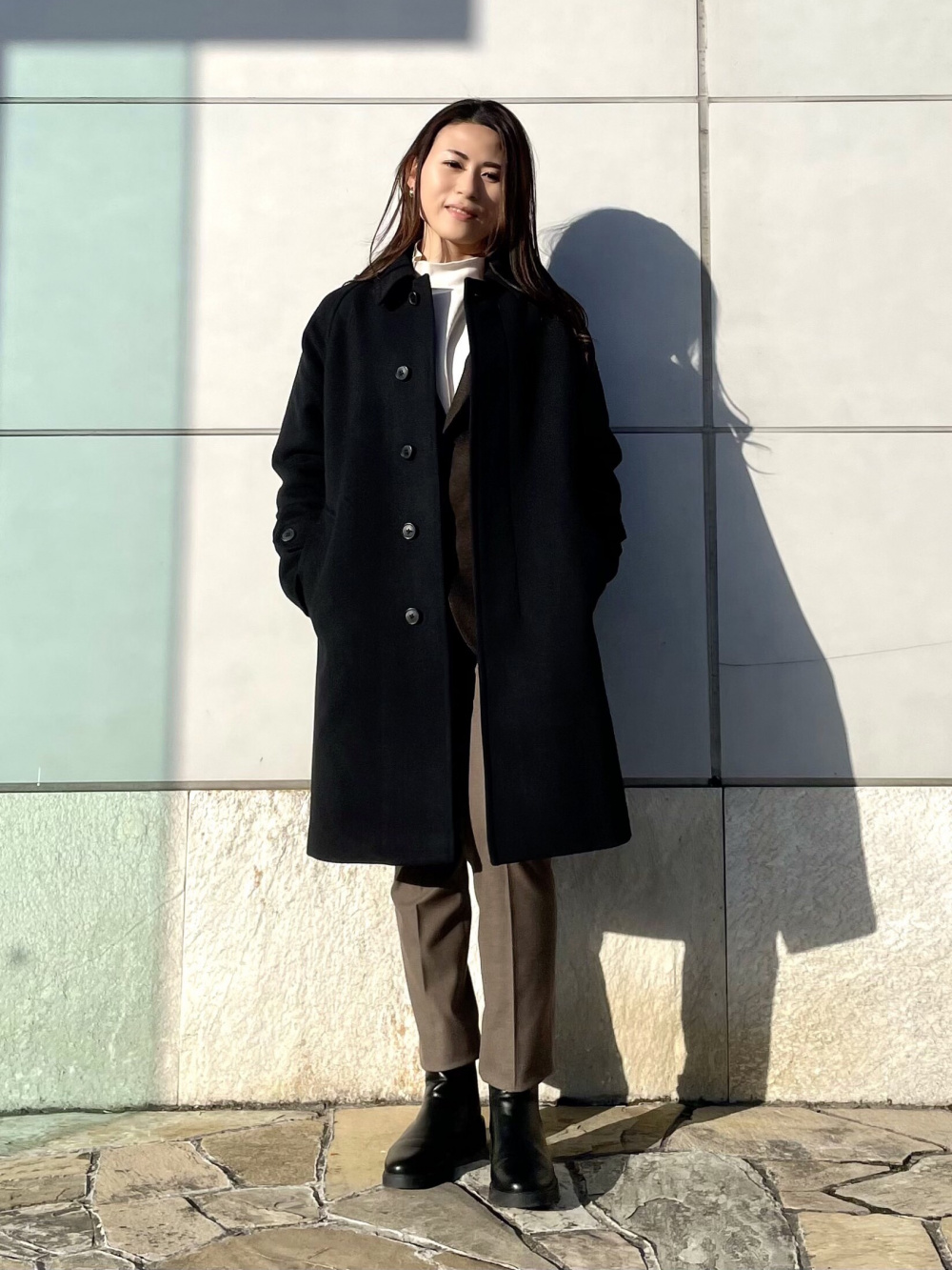 試着のみ UNIQLOウルトラライトダウンリラックスコート 黒 XL ウルトラライトダウンリラックスコート、モックネックプルオーバー