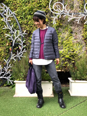 ユニクロ　ウルトラライトダウンコンパクトジャケット　2XL ネイビー 仕事服！UNIQLOウルトラライトダウンコンパクトジャケットand