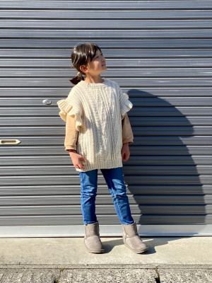 ユニクロ公式 | GIRLS ウルトラストレッチデニムレギンスパンツ