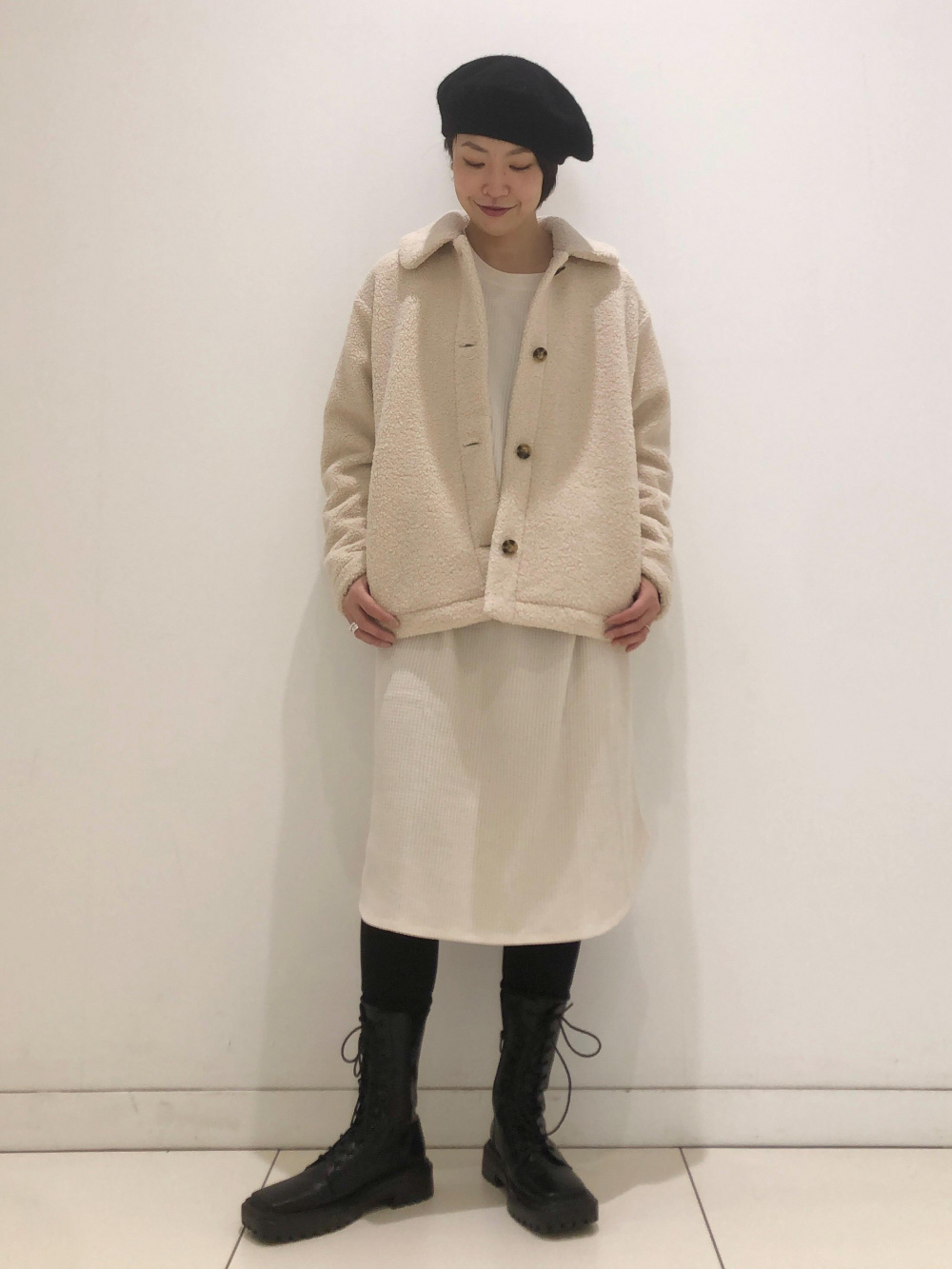 ユニクロ公式 | スフレヤーンVネックショートカーディガン