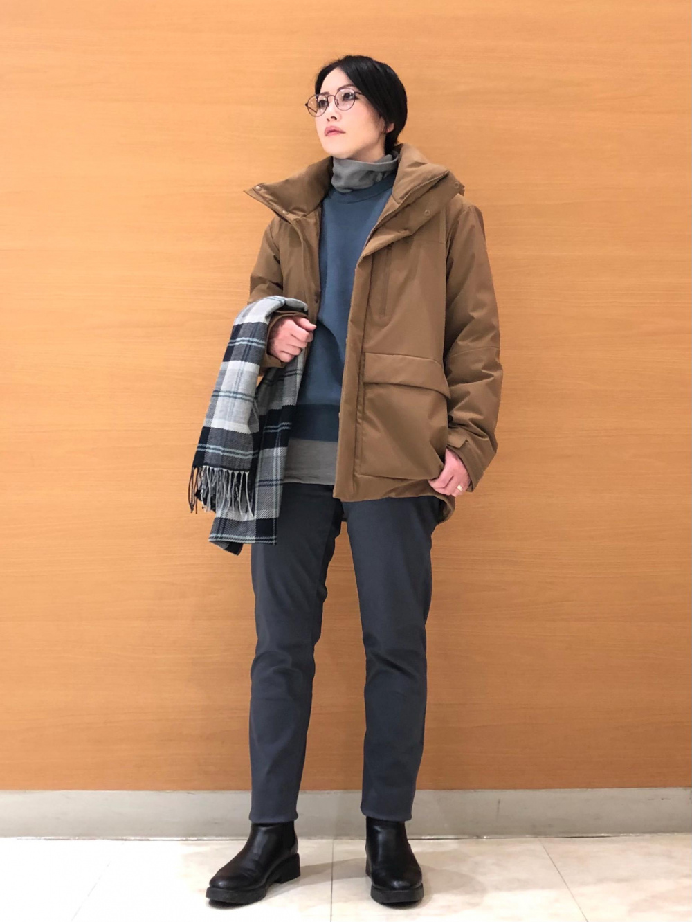 ハイブリッドダウンパーカ、ヒートテックウルトラウォーム