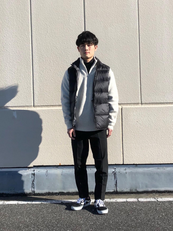 スマートアンクルパンツ2WAYストレッチ（ウールライク・丈標準64.5
