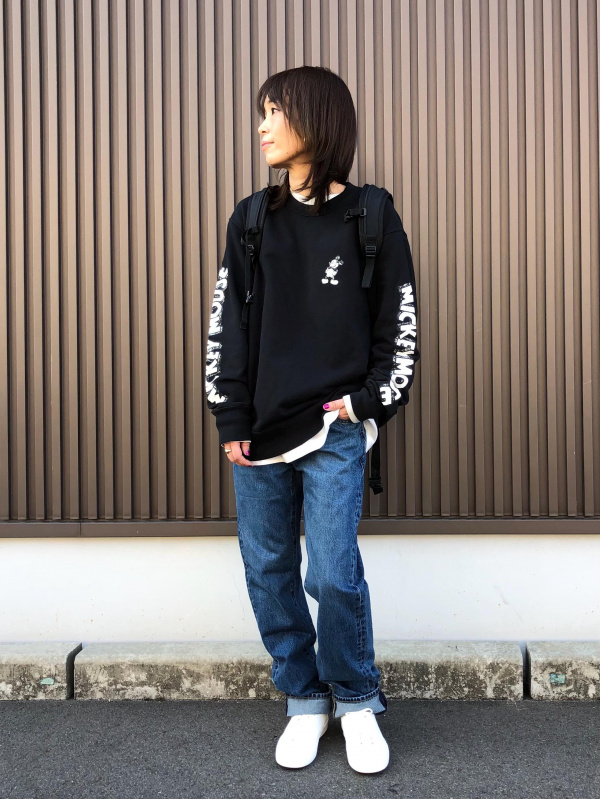 ディズニープロジェクト スウェットシャツ ミッキー トレーナー 140 ユニクロ 在庫あり 即出荷可