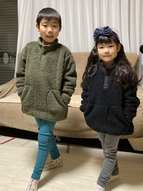 女の子 男の子 キッズ 110cm UNIQLO ユニクロ フリース アウター