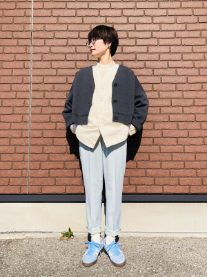 A・M商品 ユニクロ公式 | メリノブレンドショートカーディガン（長袖）