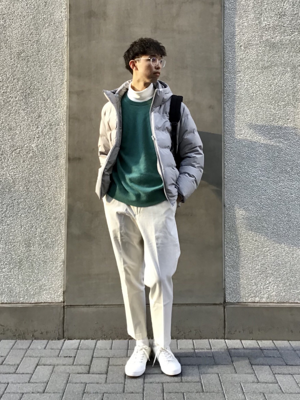 カシミヤクルーネックセーター 長袖 Men ユニクロ